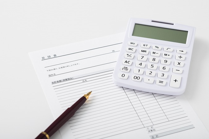 電卓見積もりペン